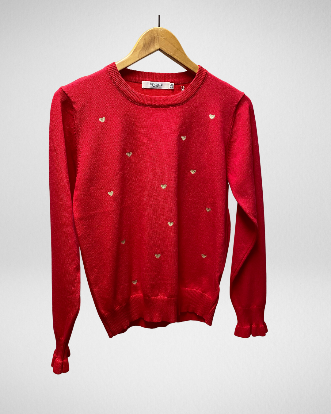 Hartjes trui I Rood