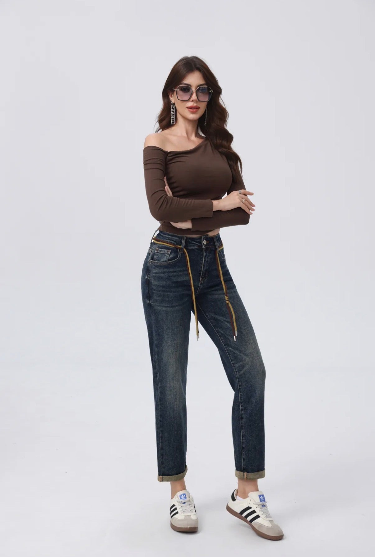 Mom-Fit HM | Donker Blauw Dirty