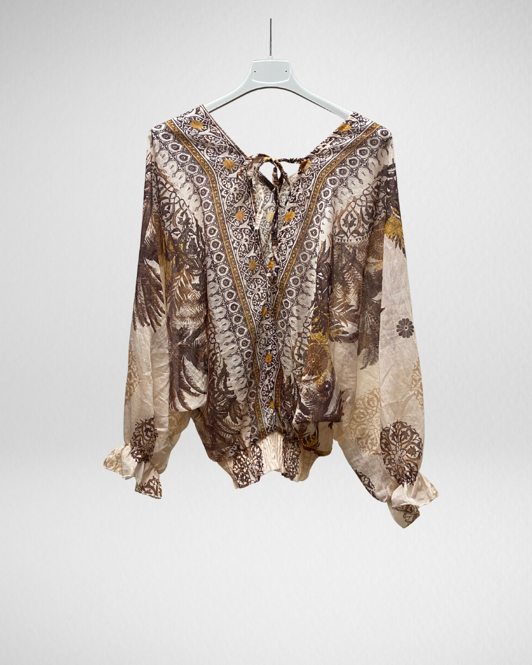 Blouse ibiza I Bruin