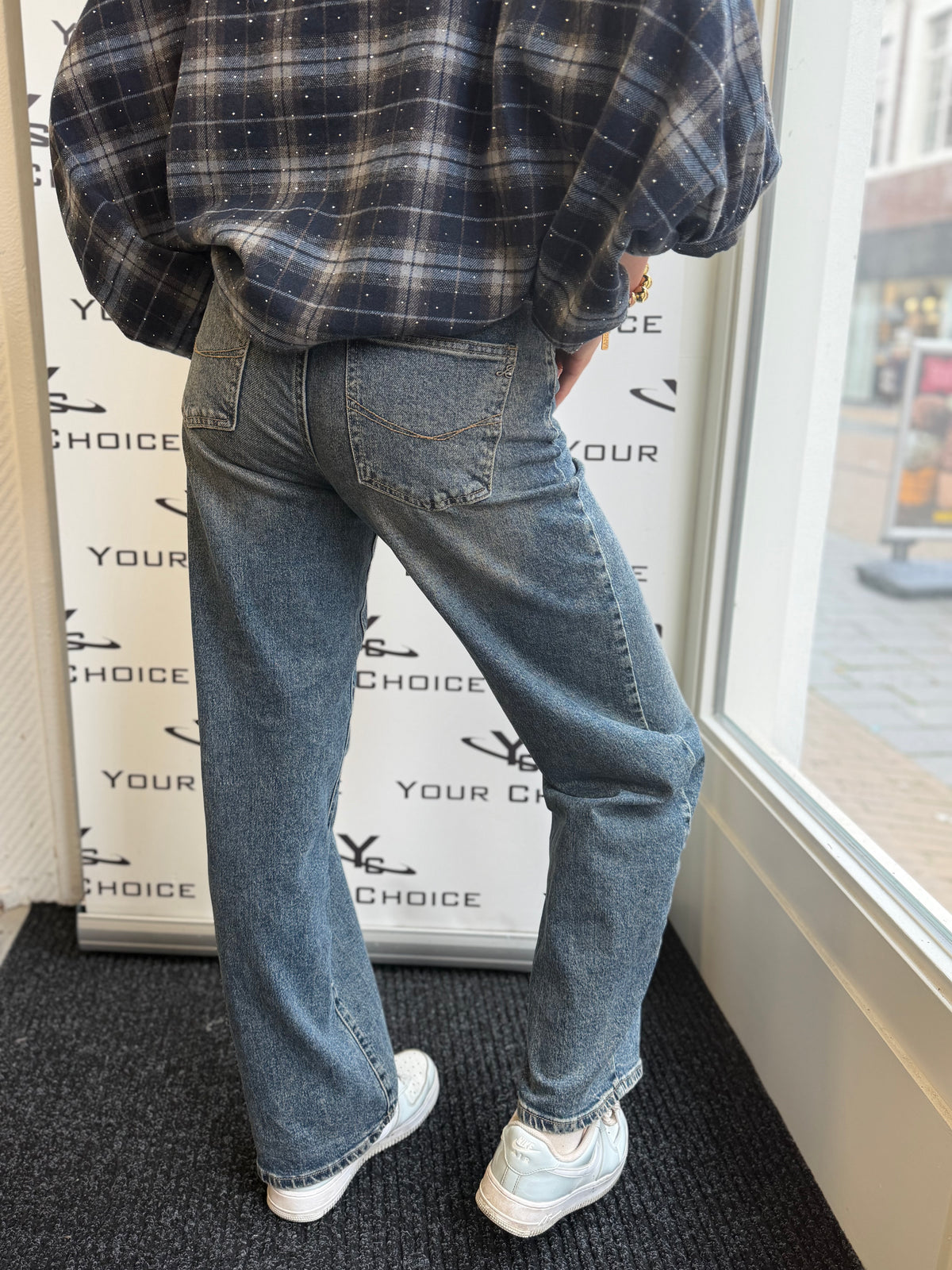 Balloon vintage jeans  I Blue wash