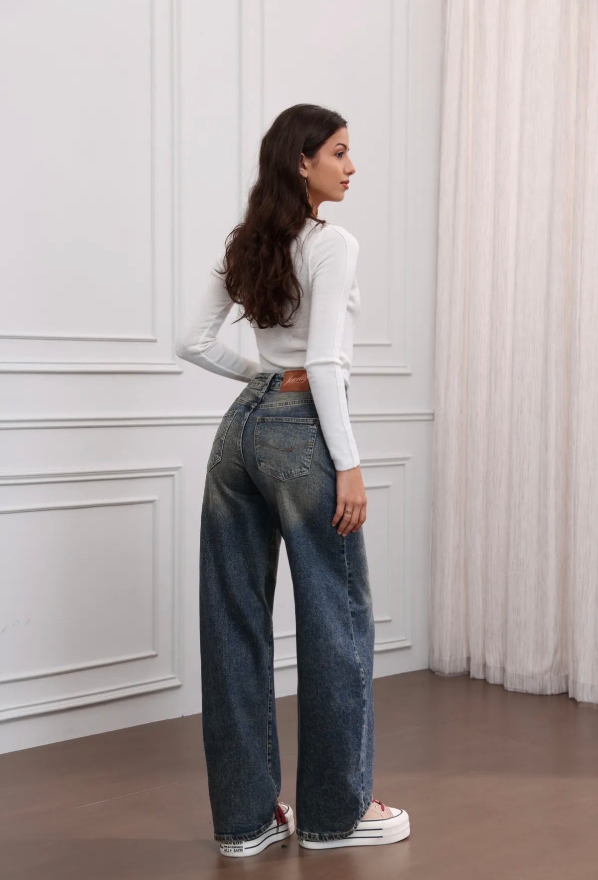 Balloon vintage jeans  I Blue wash