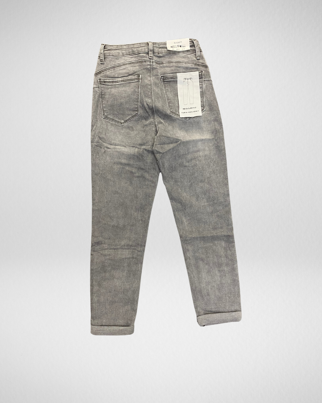 Hello miss | Regular fit grijs