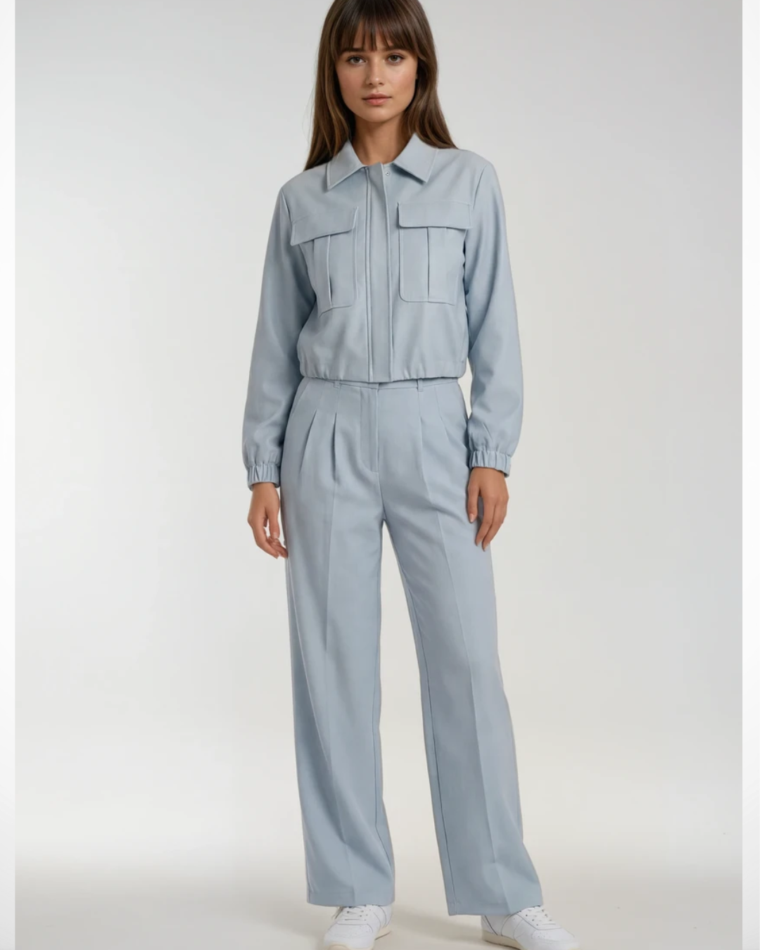 Pak Bomber I Licht Blauw