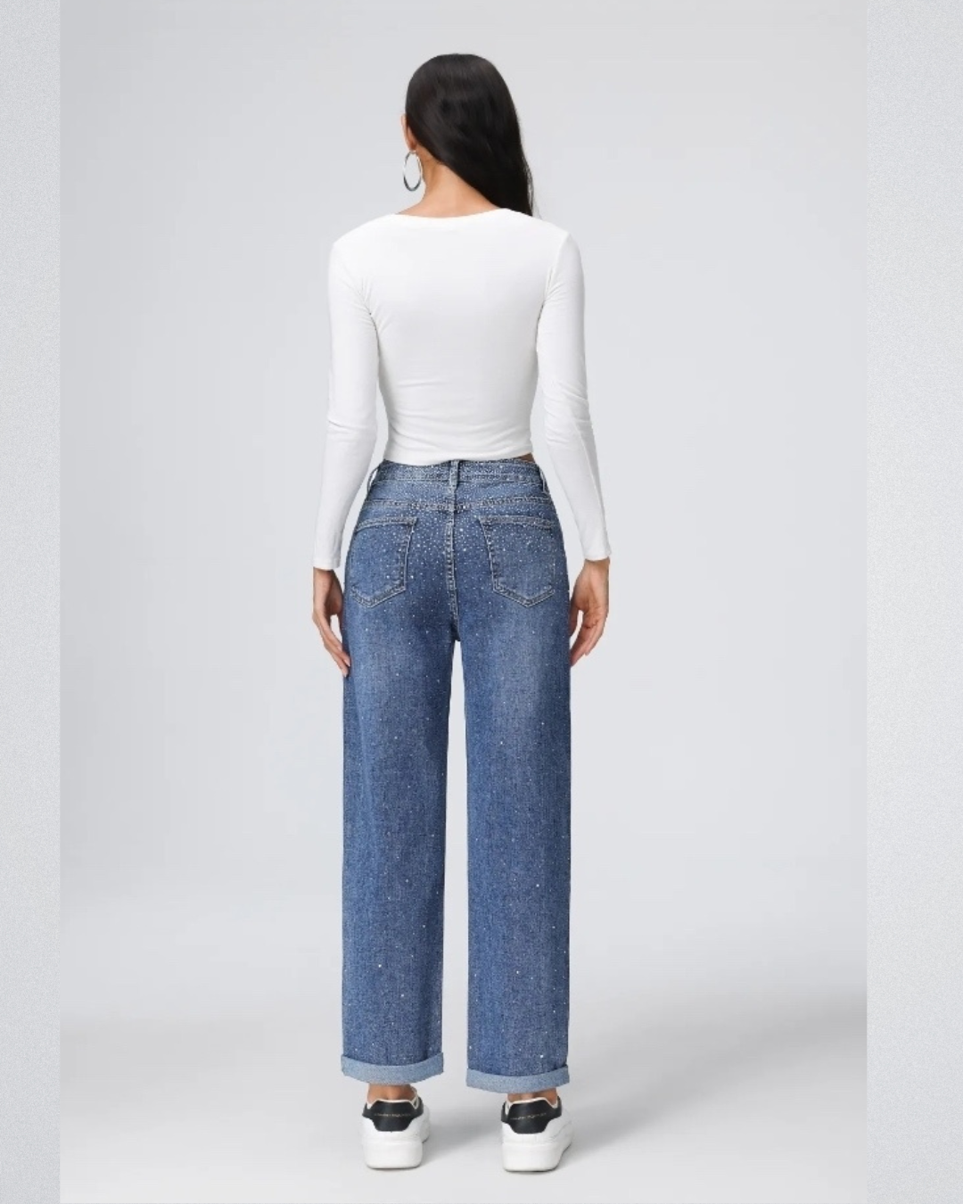 Ballons Jeans | Strass steentjes