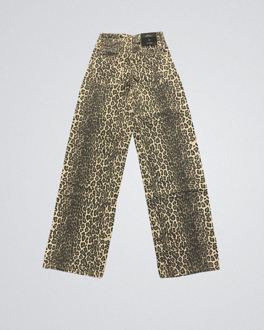 Wide-Leg | Leopard print