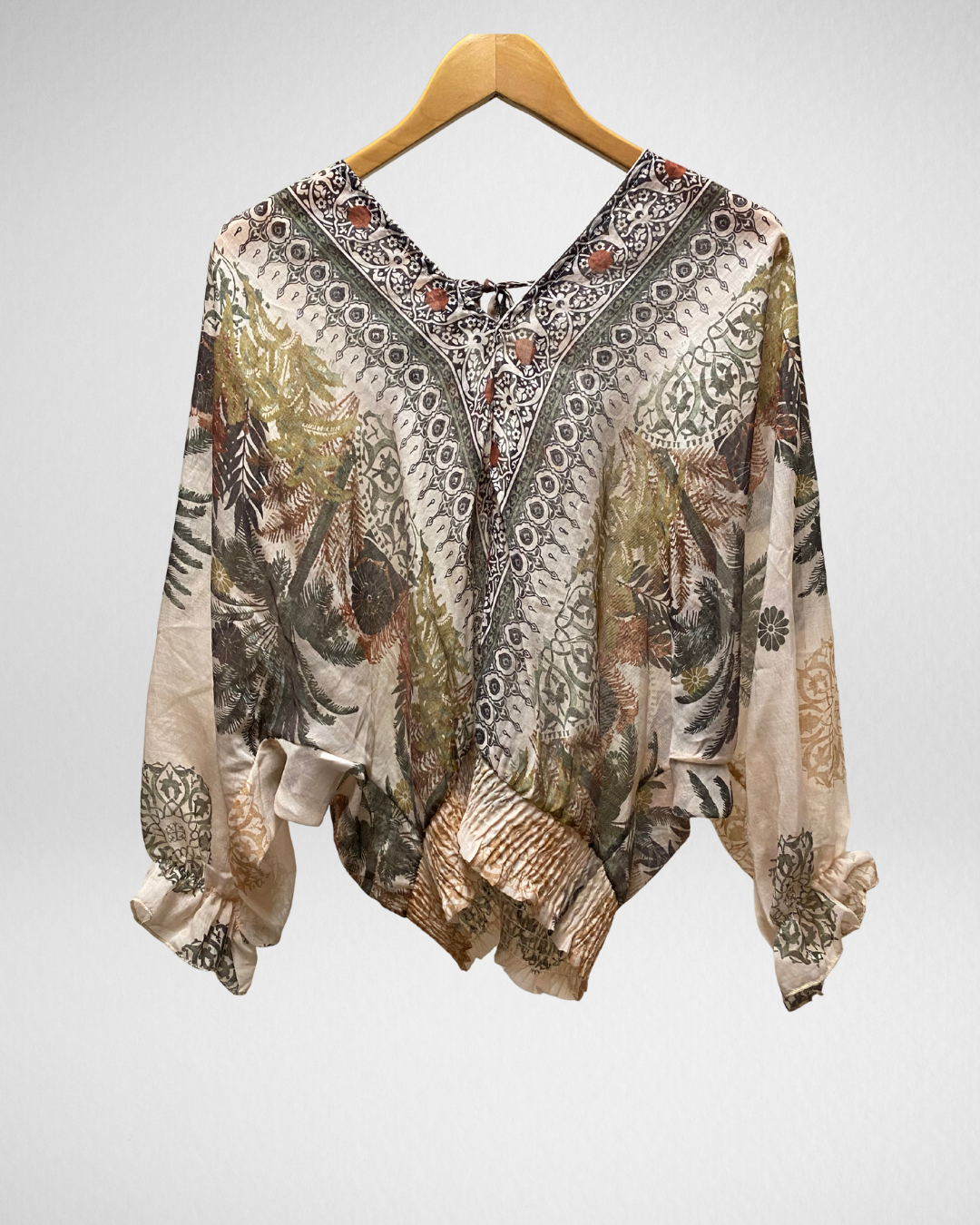 Blouse ibiza I Groen