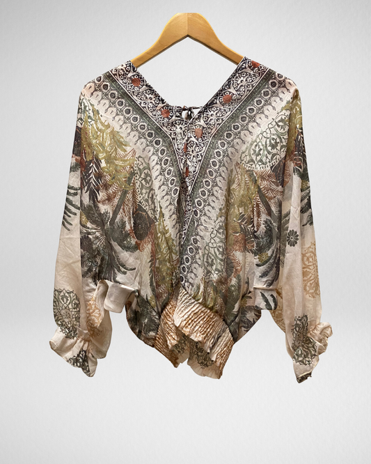 Blouse ibiza I Groen