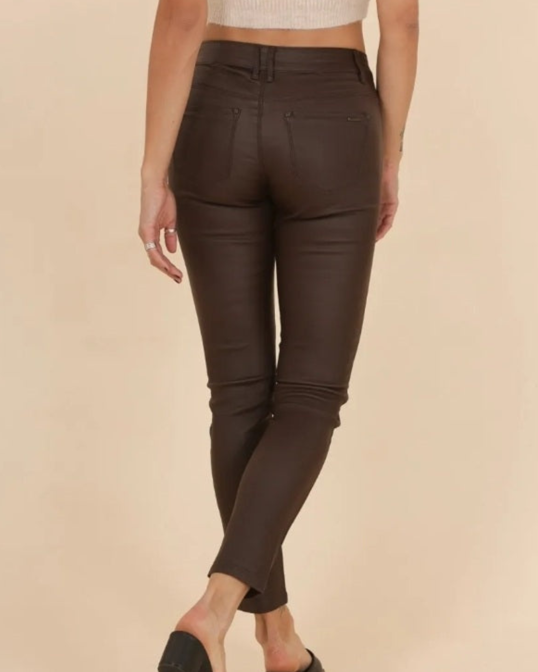 Leather Look Skinny | Bruin