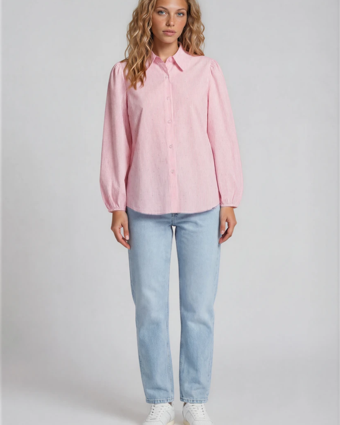 Blouse Glitter I Rose