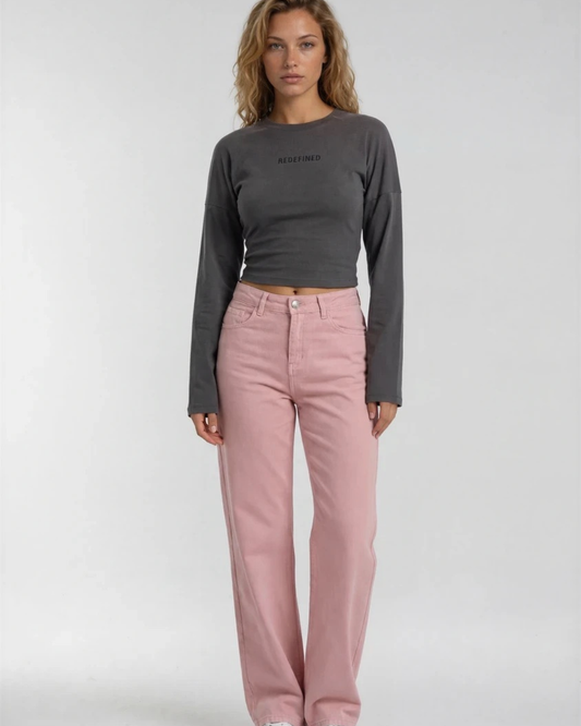 Hello miss Wide-Leg | Poeder Rose