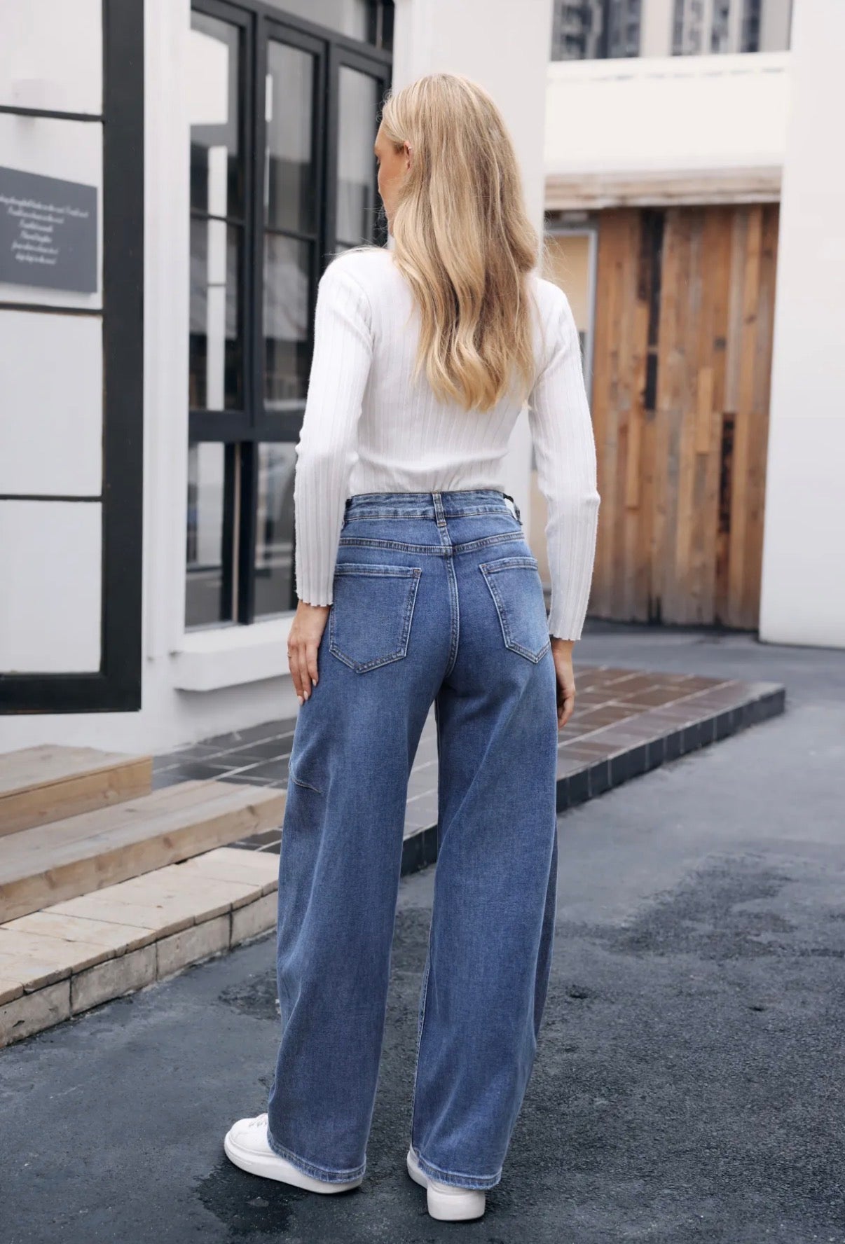 Balloon jeans  I Blauw Fall