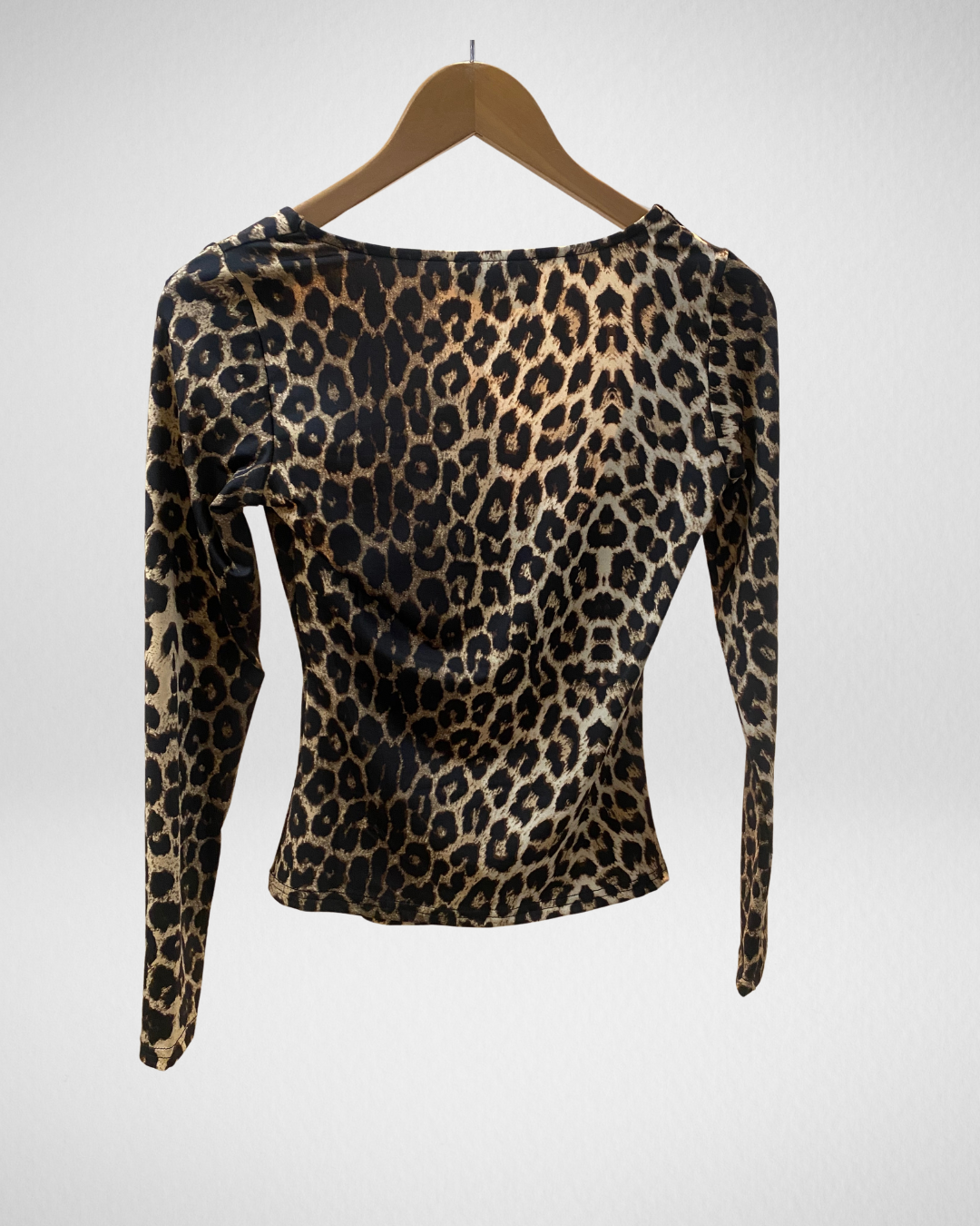 Vierkant Hals Top I Panter