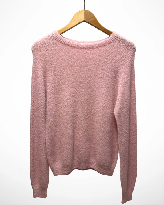 Trui Alpaca lange mouw | rose