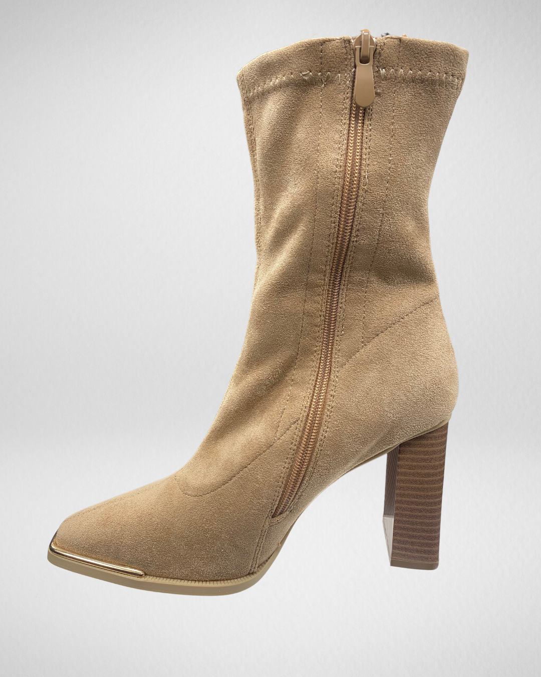 Chic laarzen I Beige