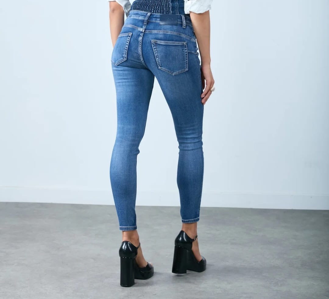 Toxik - Midwaist I Blauw
