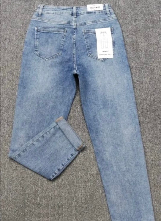 Mom Fit jeans I Blauw