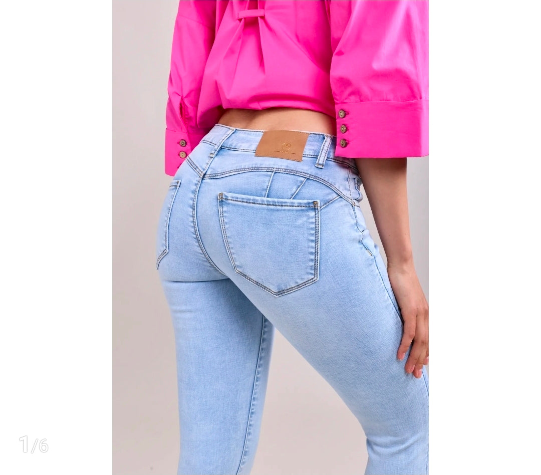 Toxik Jogg Jeans Push-up  | Summer wash
