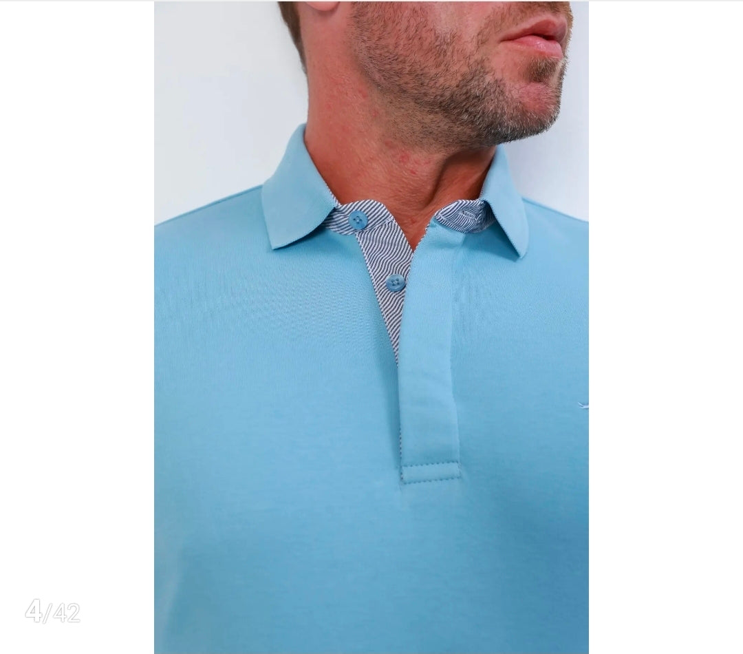 Polo Lange mouw | Licht blauw