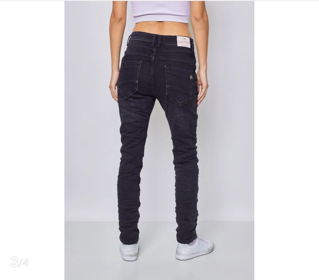 Jewelly Jeans | Antraciet Grijs