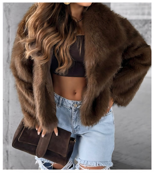 Bond jas zachte Stof | Bruin