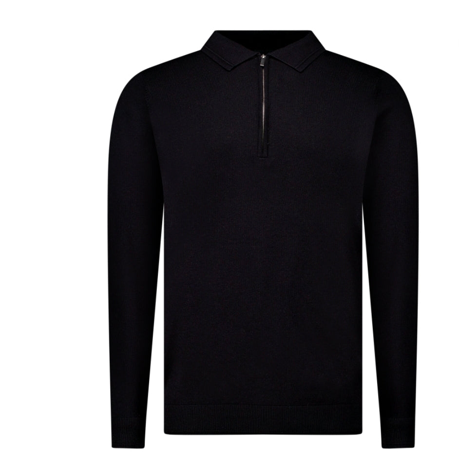Heren Gyo Rits Polo | Black