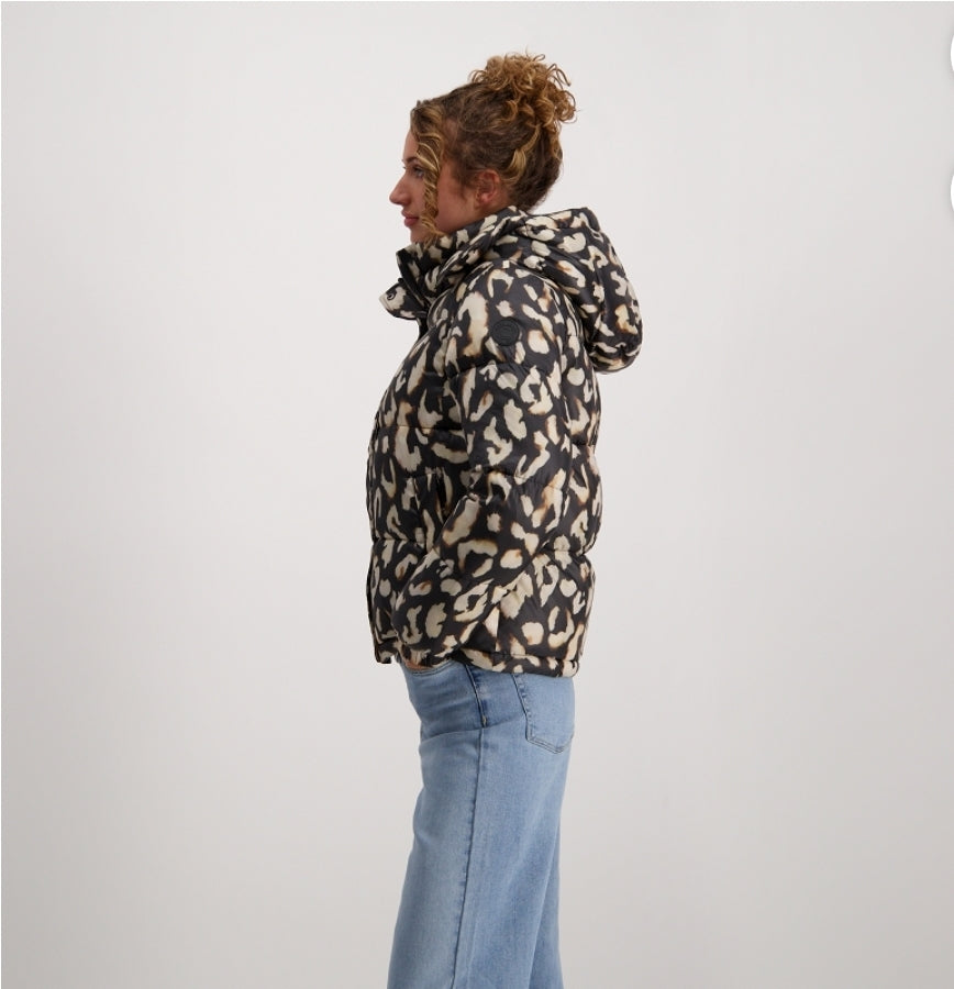 Cars Dames Jas Lazyna | Leopard