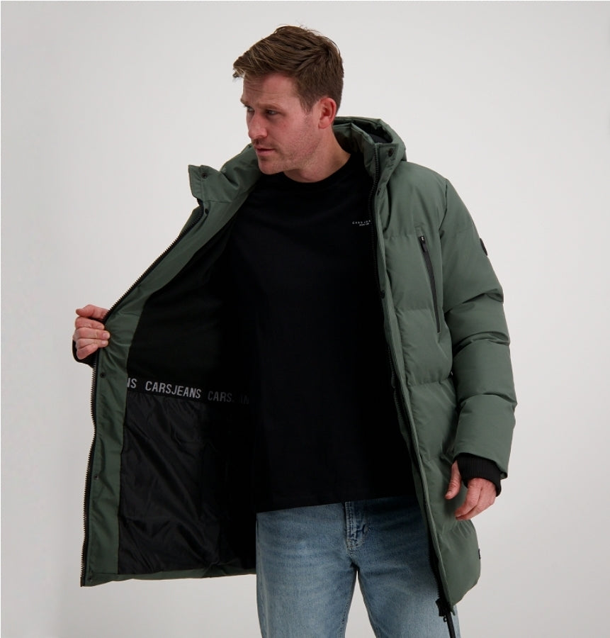 Cars Heren Winter jas Kyler | Groen