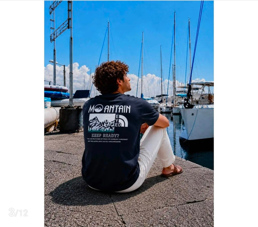 T-shirts Montain | Zwart