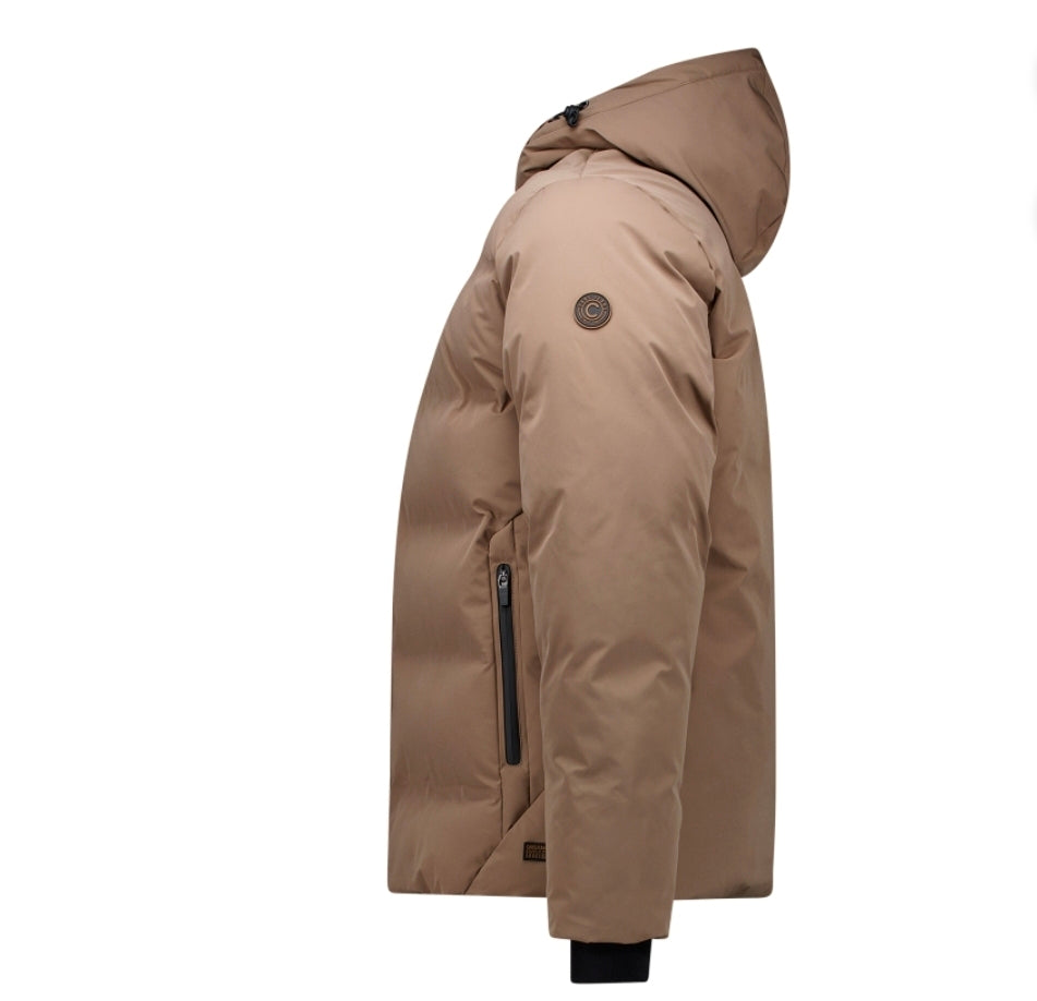 Heren Cars Winterjas Larran| Taupe / Licht bruin