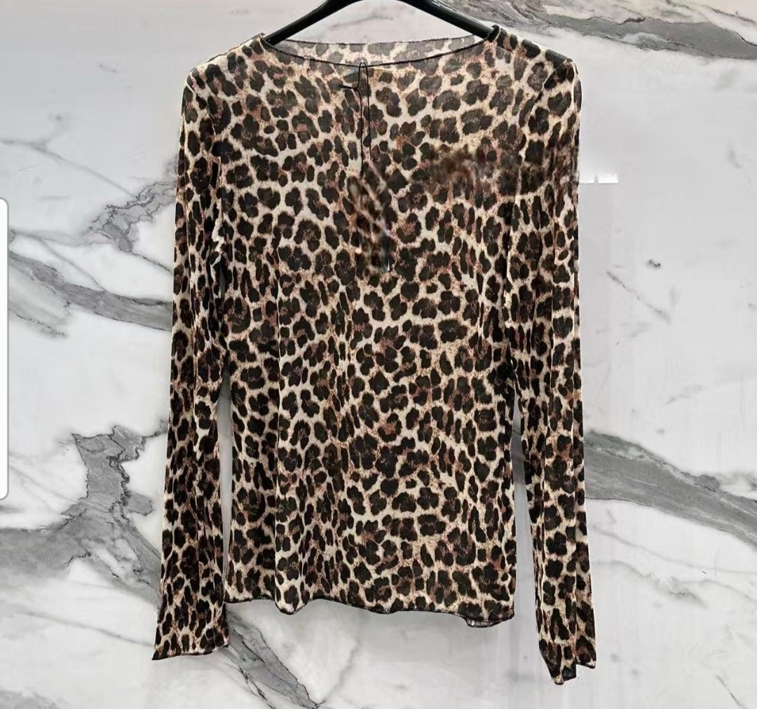 Trui |  Leopard print
