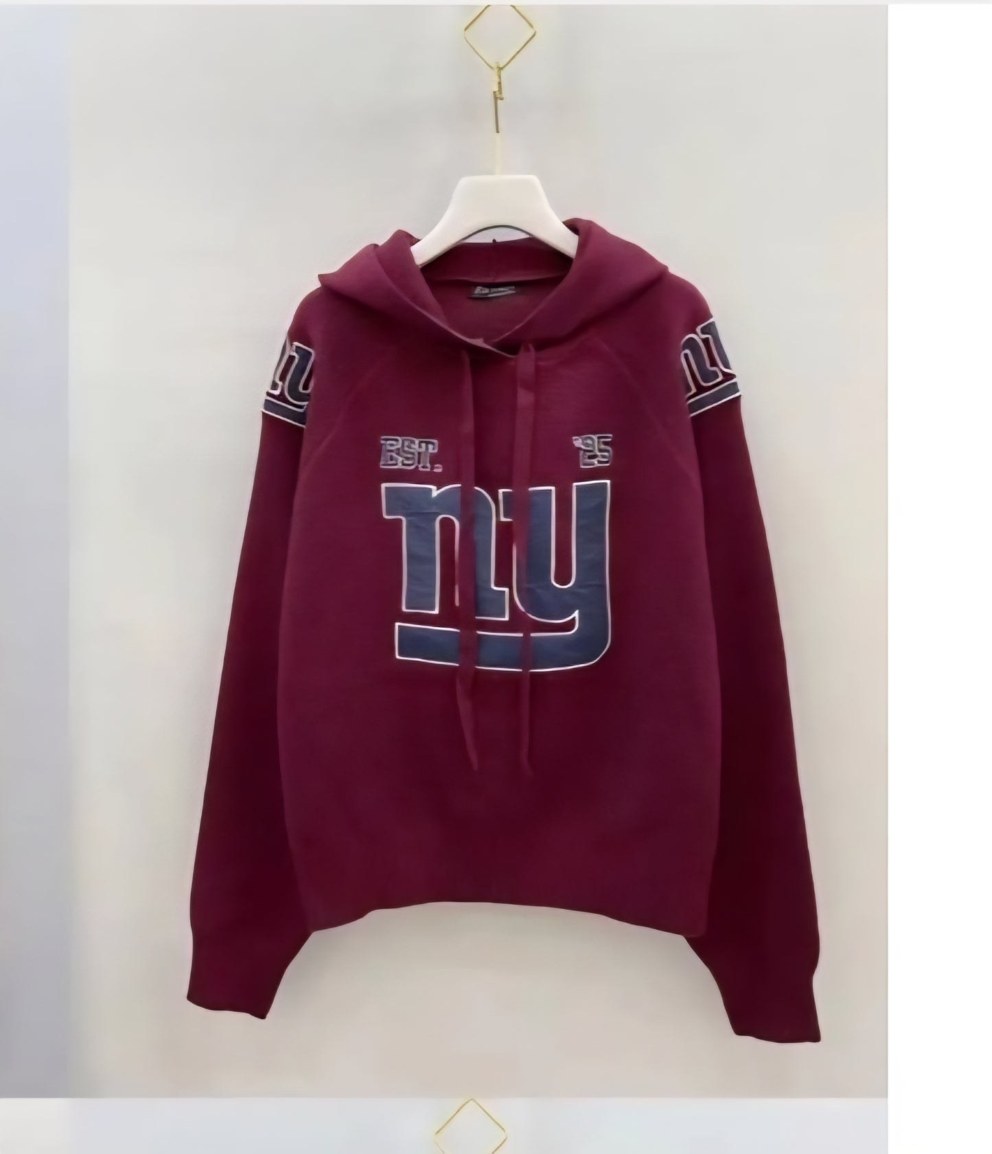 Hoody New York | Bordeau