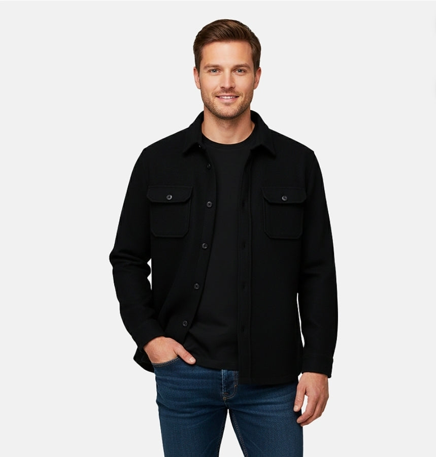 Heren Cars Keltan Button Vest | Black