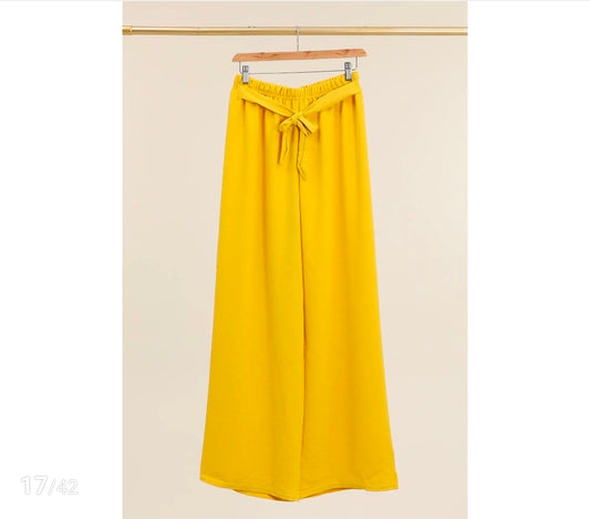 Flodder broek I Geel