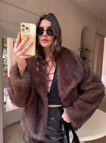 Bond jas zachte Stof | Bruin