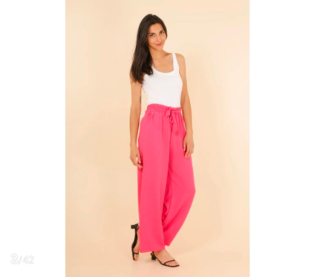 Flodder broek I Fuchsia