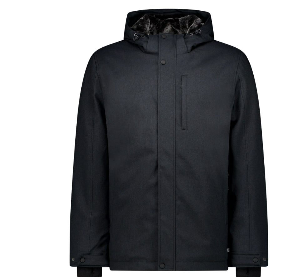 Heren Cars Winterjas Rodney| Antraciet
