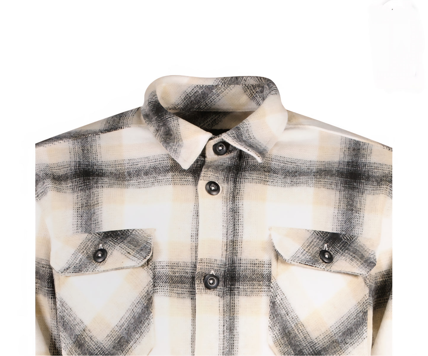 Mitzel Shirt Check I White