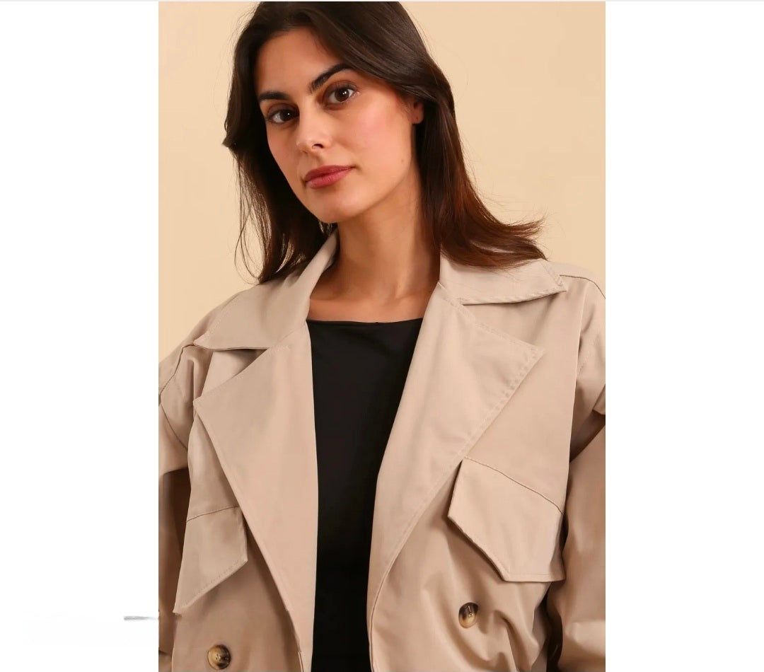 Viral Trenchcoat I Beige