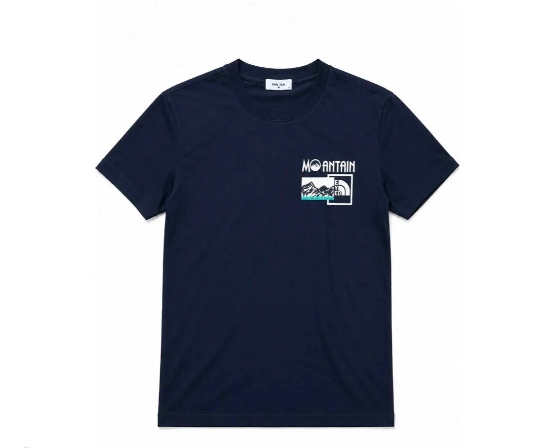 T-shirts Montain | Zwart