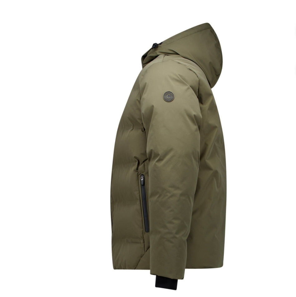 Heren Cars Winterjas Larran | Groen