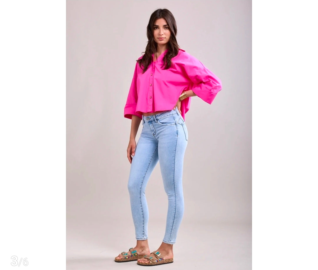 Toxik Jogg Jeans Push-up  | Summer wash