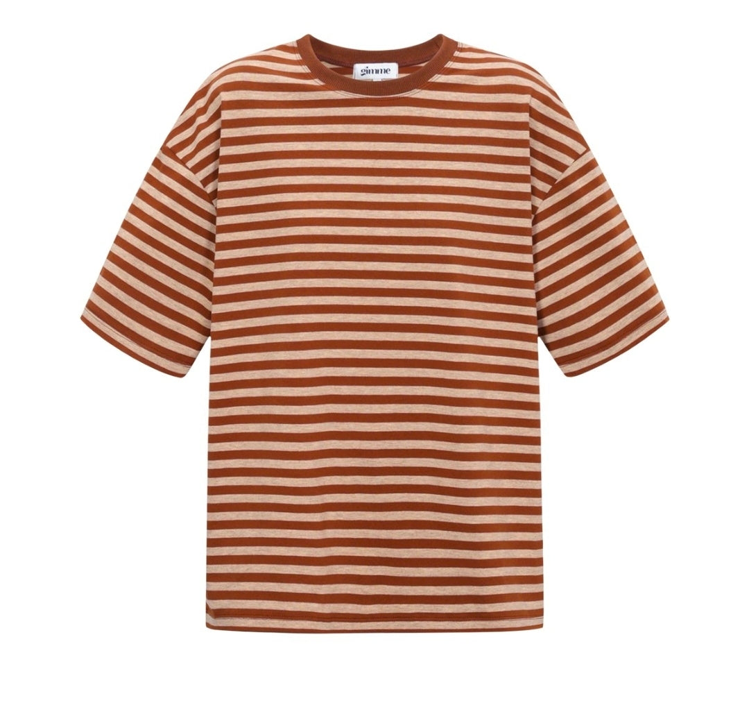 T-shirts Streep oversized | Rose
