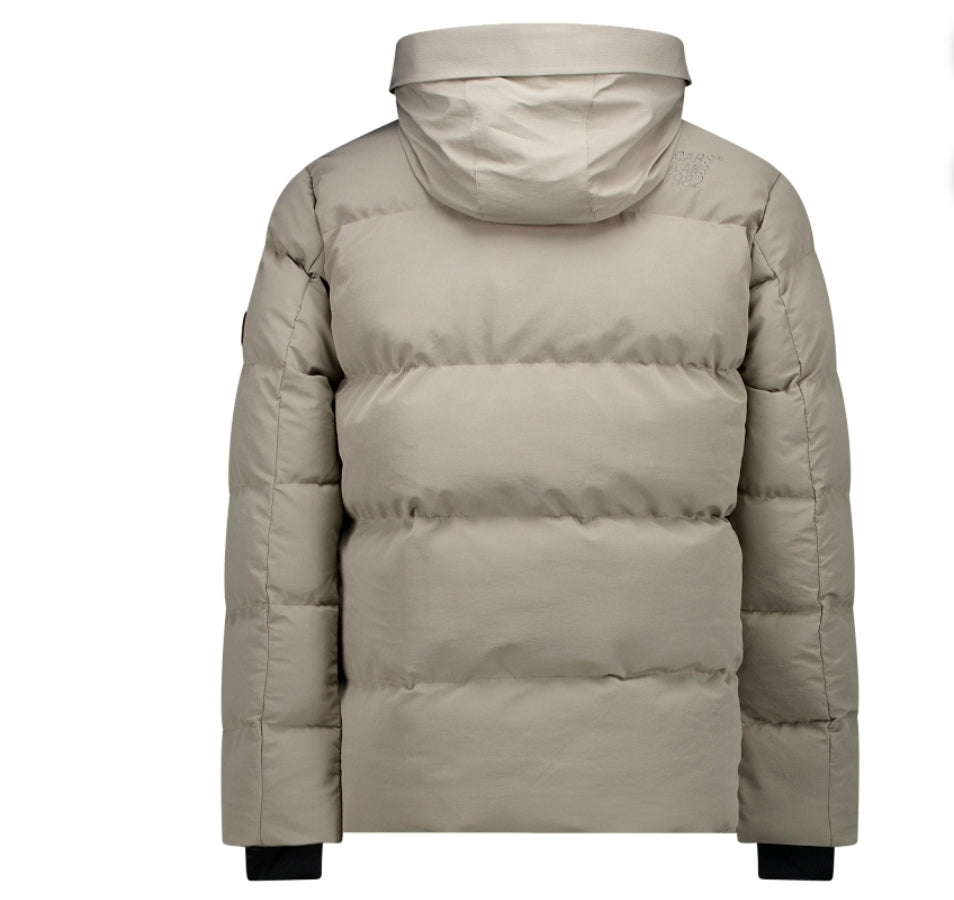 Heren Cars Winterjas Jaxham | Taupe/ Beige
