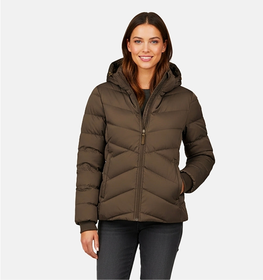 Dames Cars Winterjas Synria | Bruin
