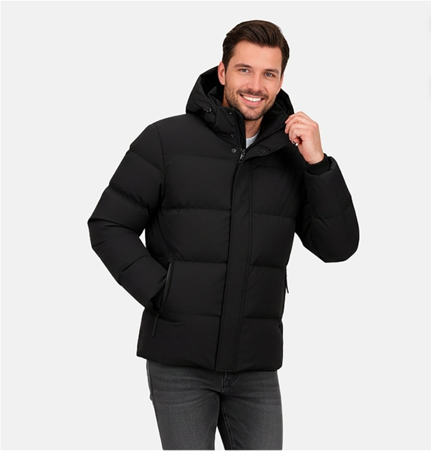 Heren Cars Winterjas Jaxham | Black